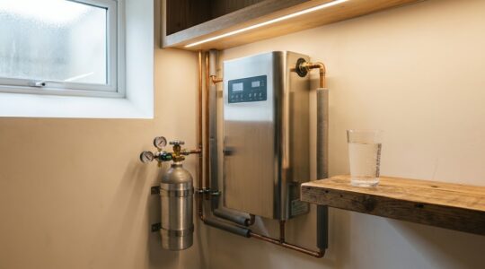 Adoucisseur d’eau au CO2